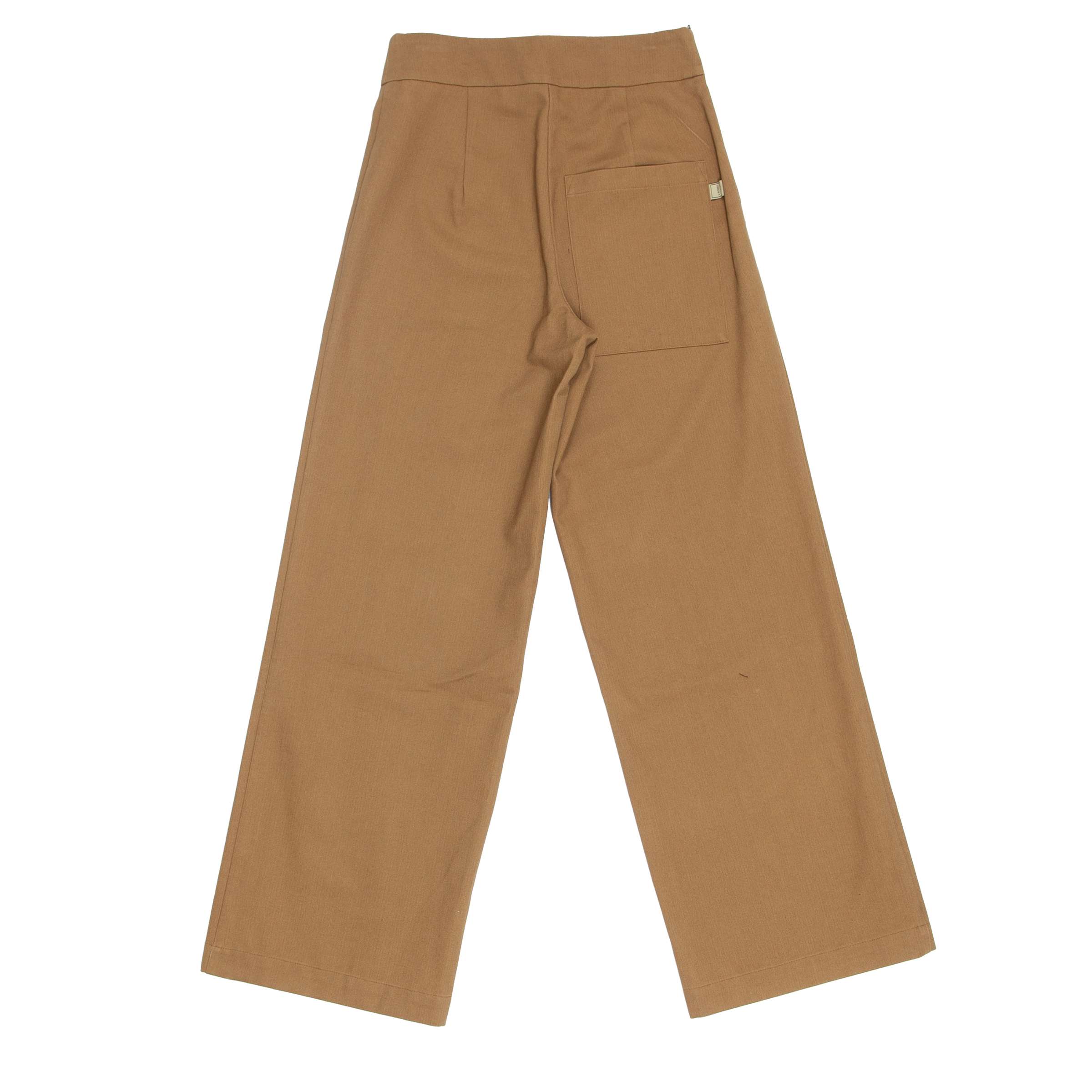 Wide Leg Pants in Khaki Color