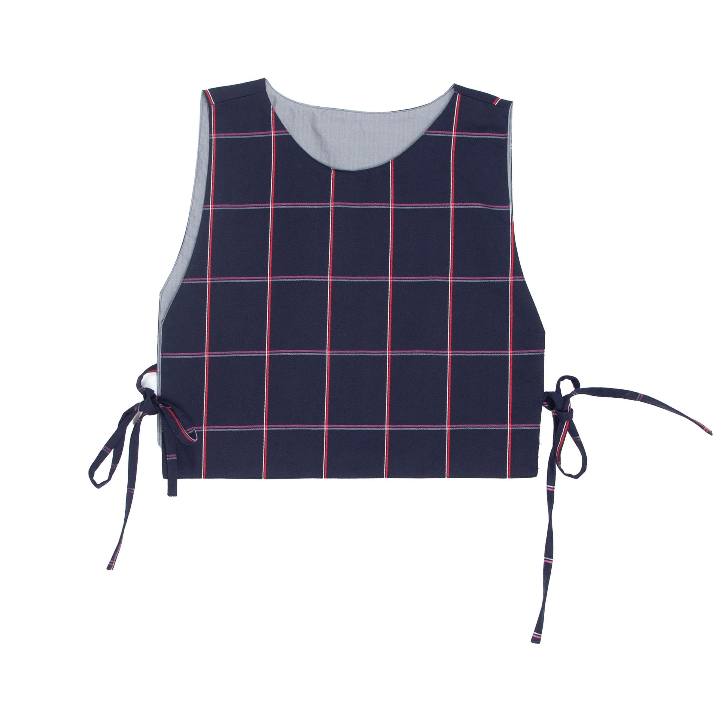 Karierte Weste