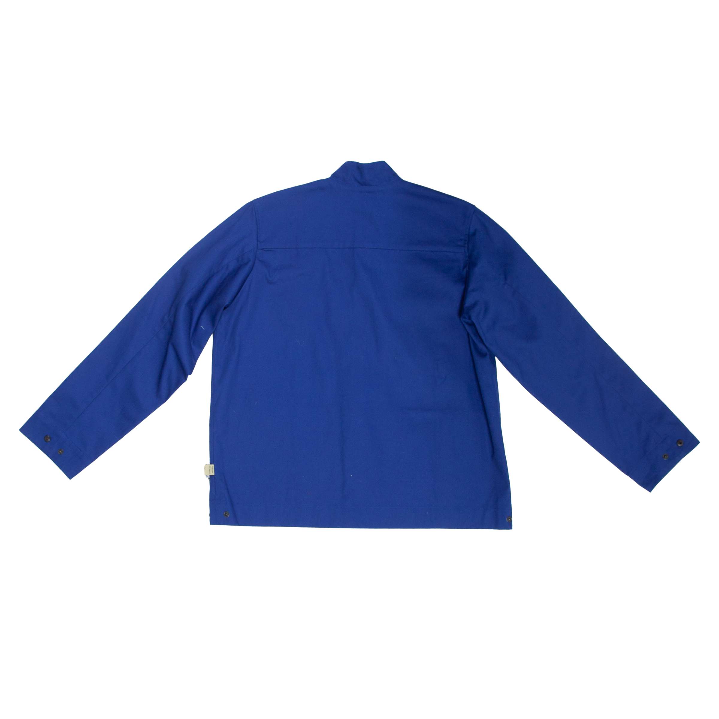Overshirt Jacket with Pockets in Blue Color