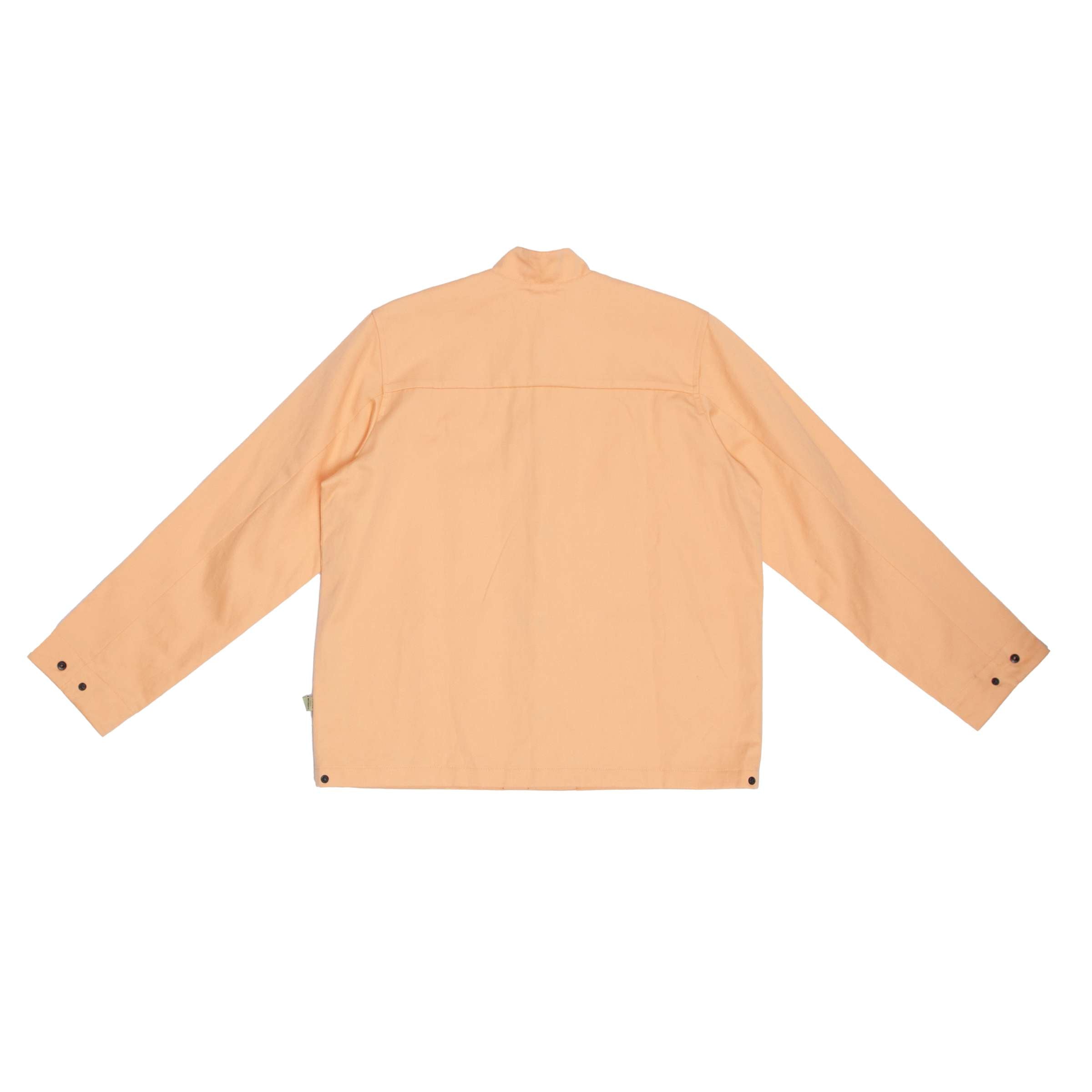 Overshirt Jacket with Pockets in Apricot Color