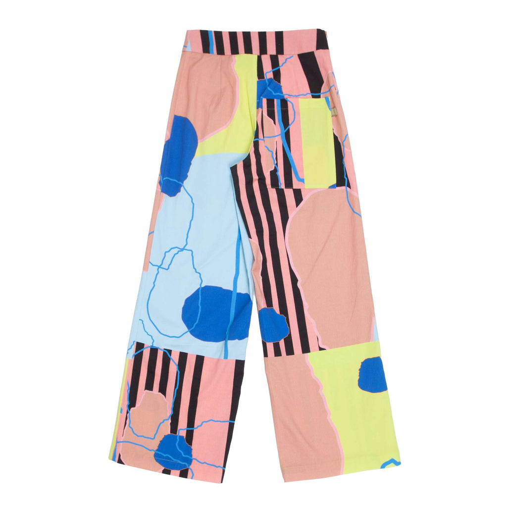 Wide Leg Pants With Print