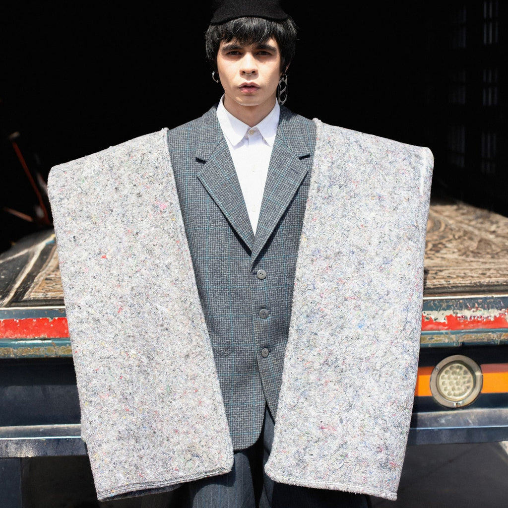 Jacke aus recyceltem Filz