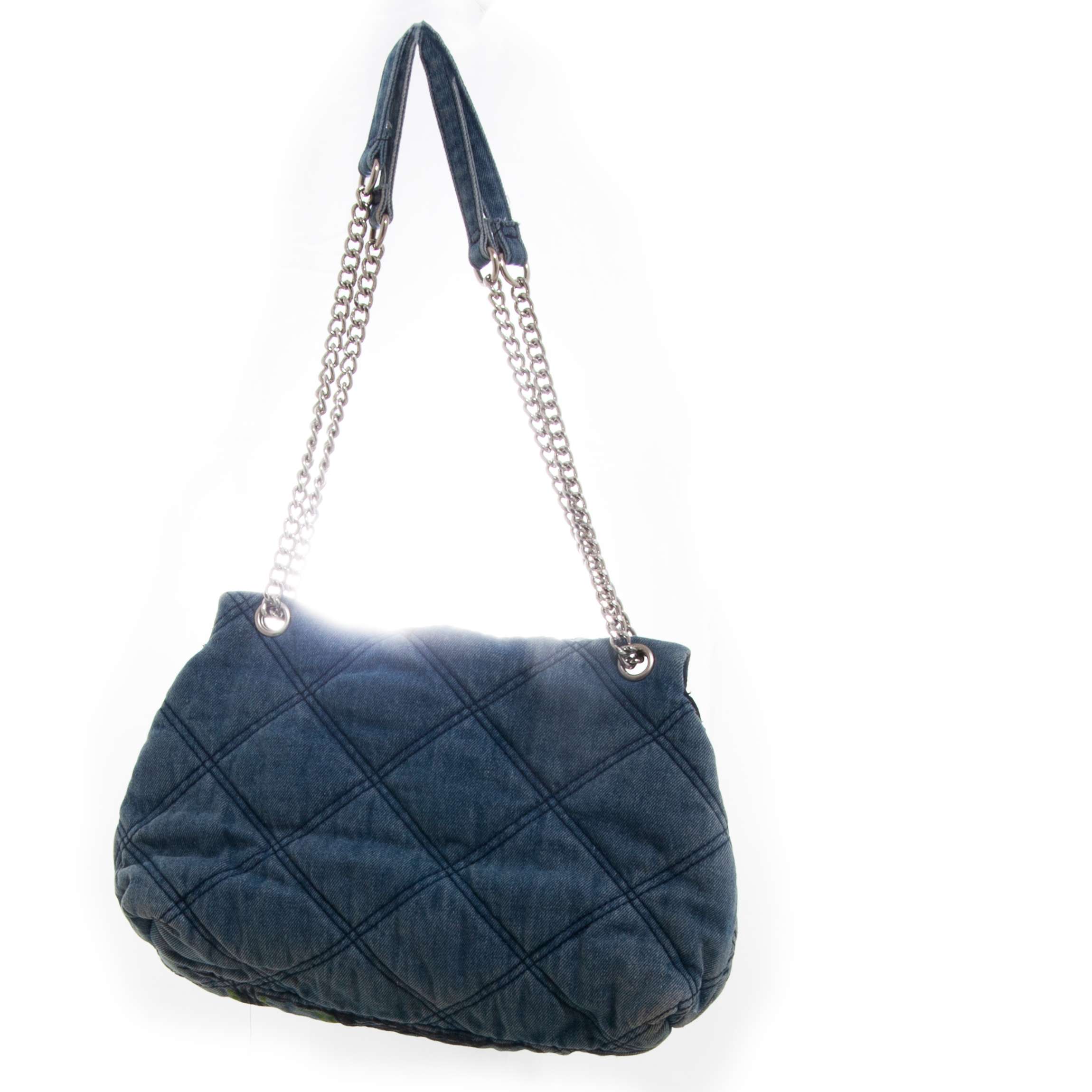 UPCYCLED HAND-PAINTED JEANS BAG