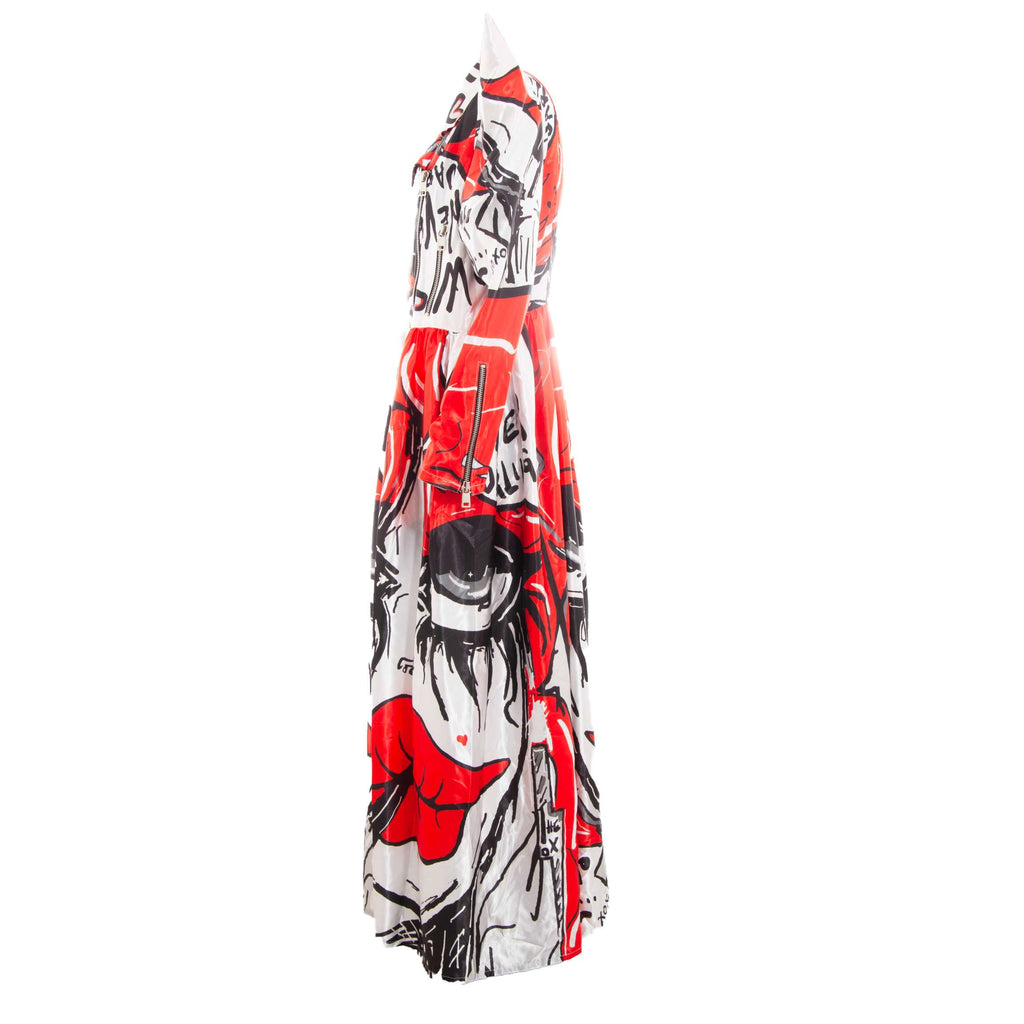 DRESS / COAT / PRINT "THE RED"