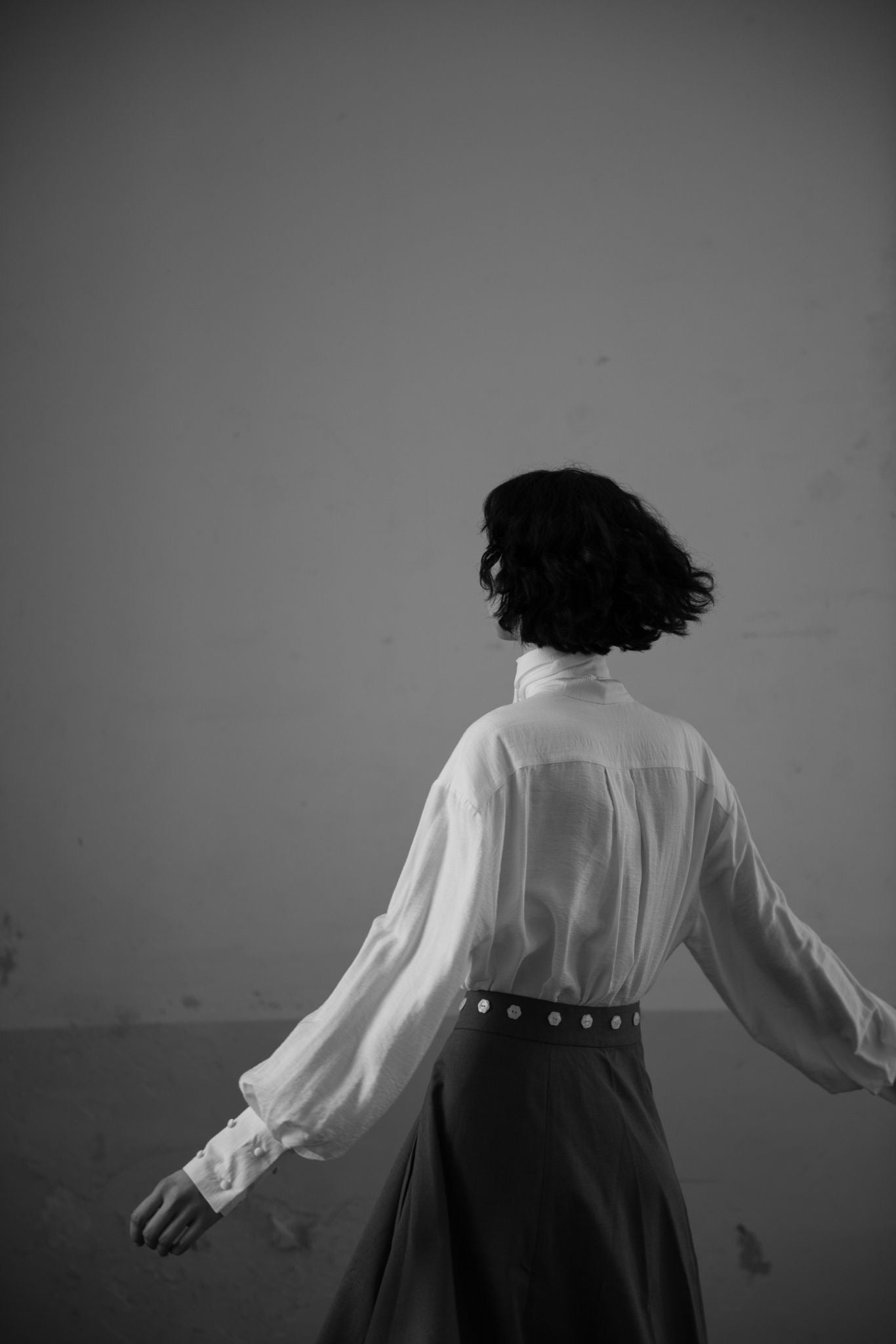 Ivory Silk Blouse