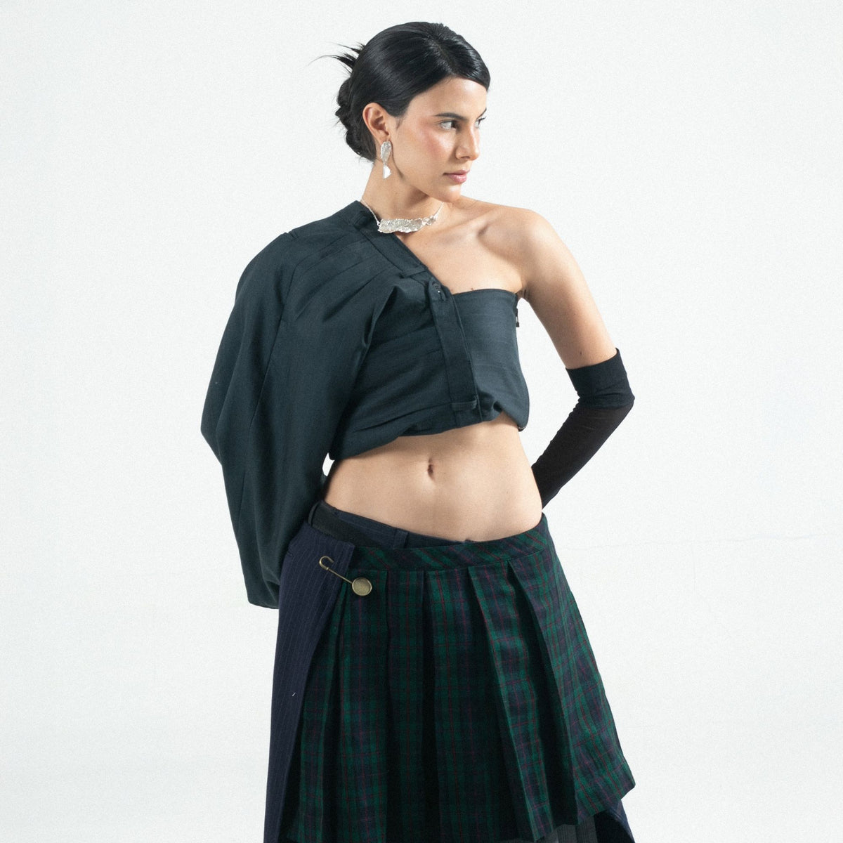 Upcycling-Crop-Top aus Hose