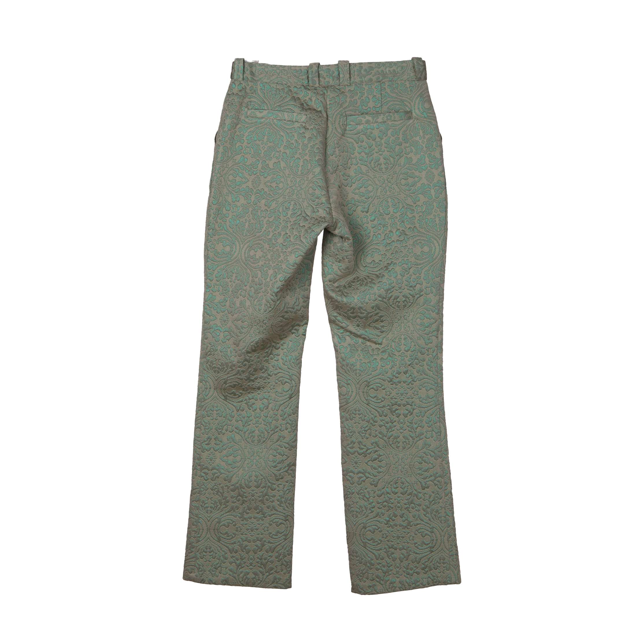 Shimmering Brocade Cocktail Pants