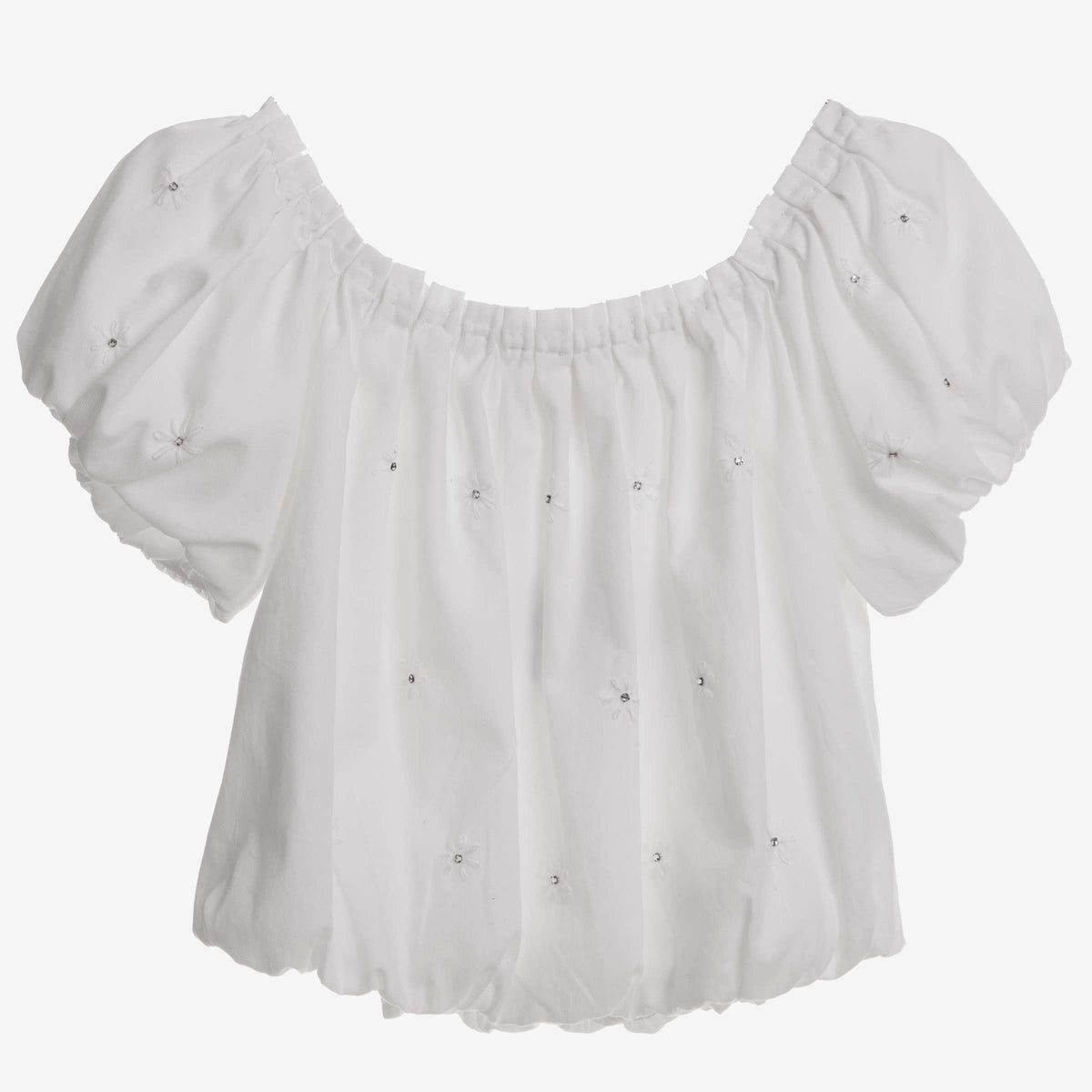White "Bubble" Top