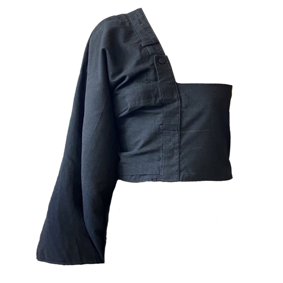 Upcycling-Crop-Top aus Hose