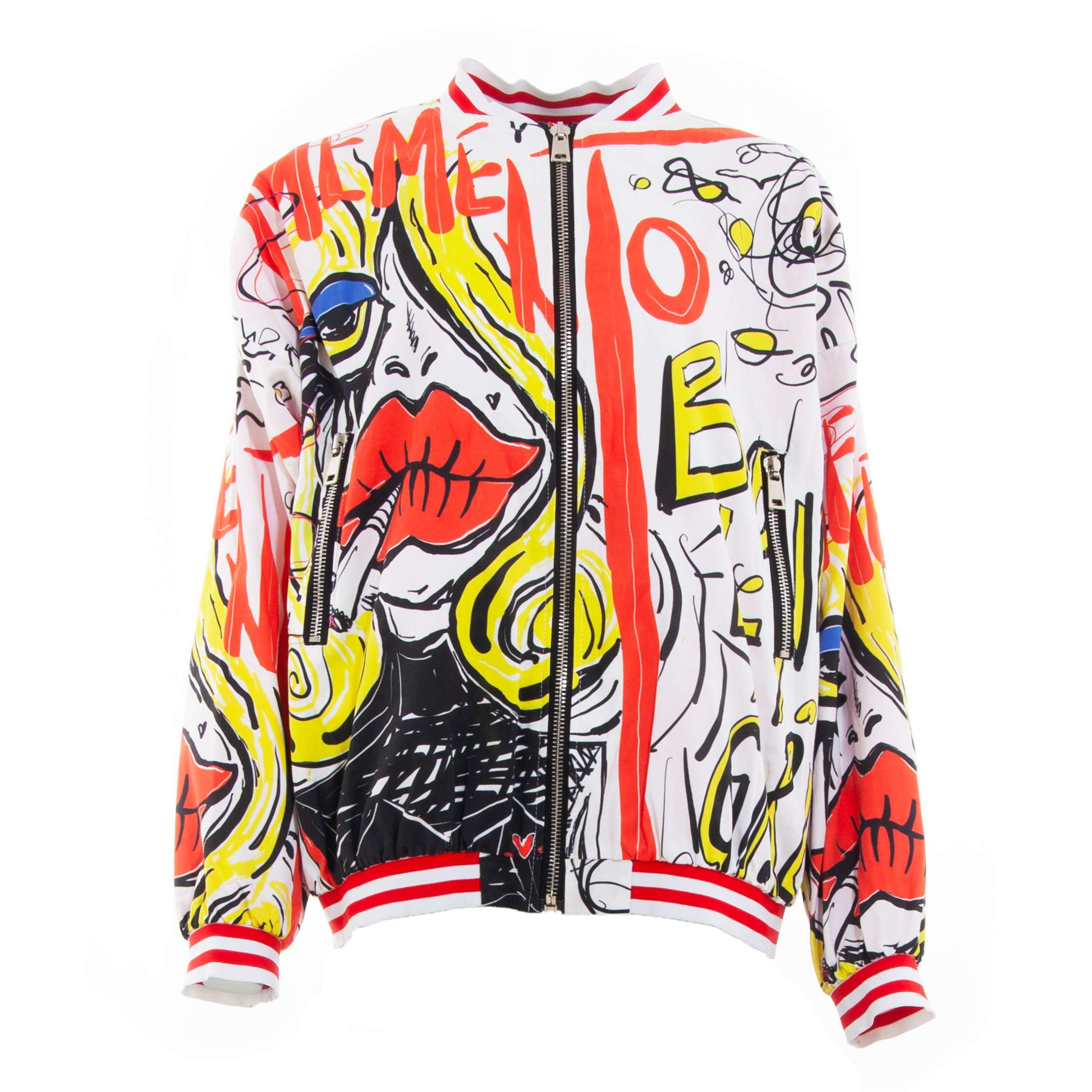 COTTON PRINT / BOMBER JACKET / BLONDIE