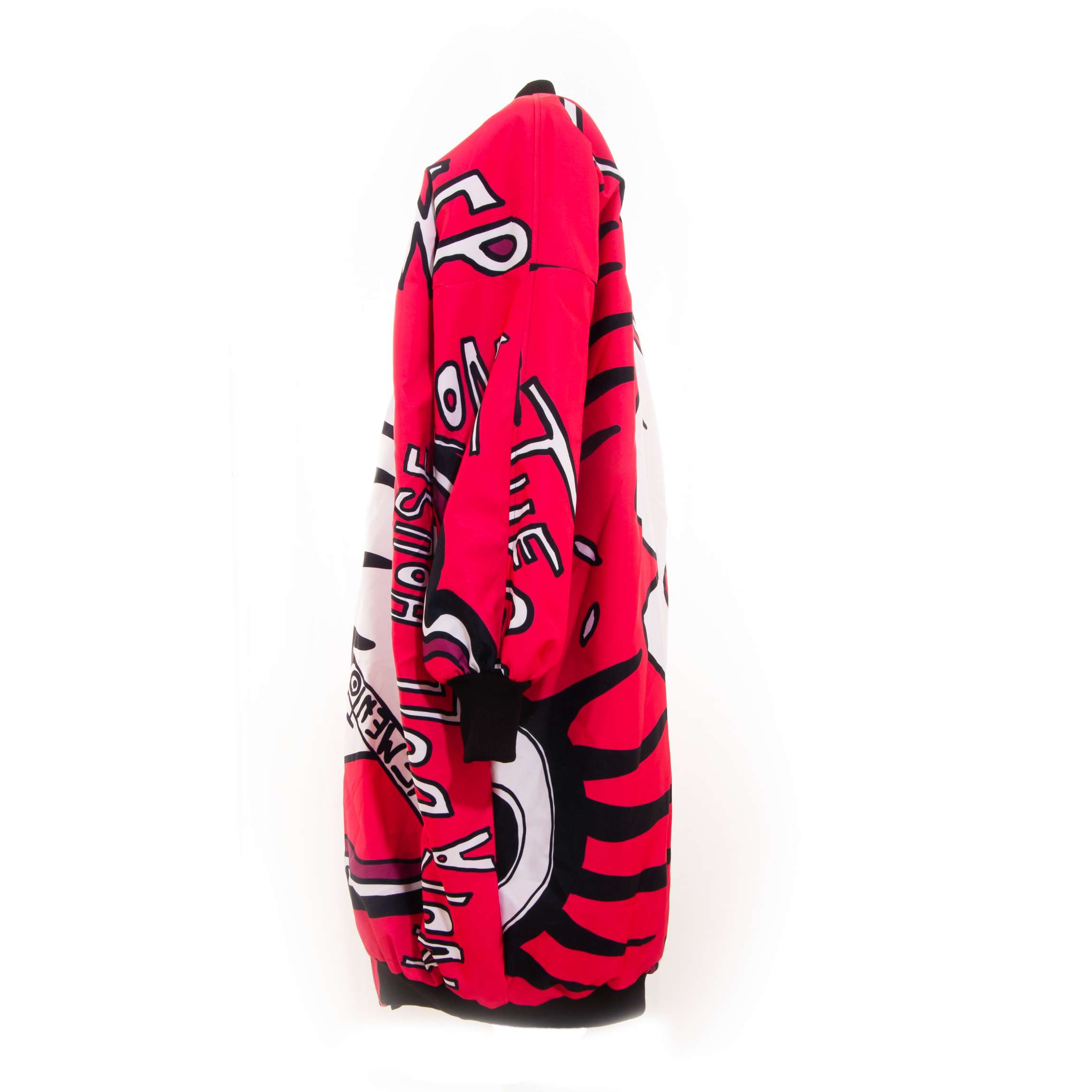 OVERSIZED / WATERPROOF / PINK PRINT JACKET