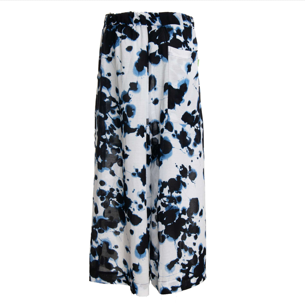 Blue & White Linen Culottes