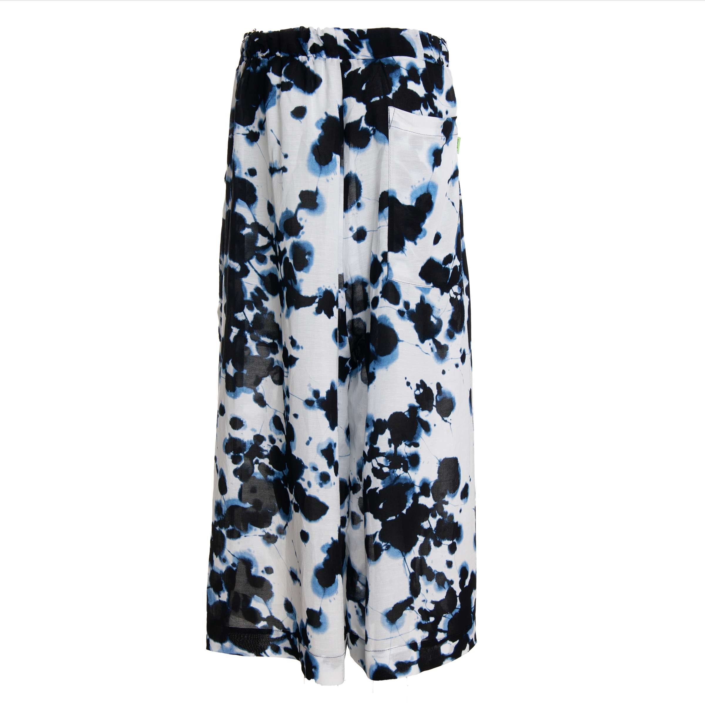 Blue & White Linen Culottes