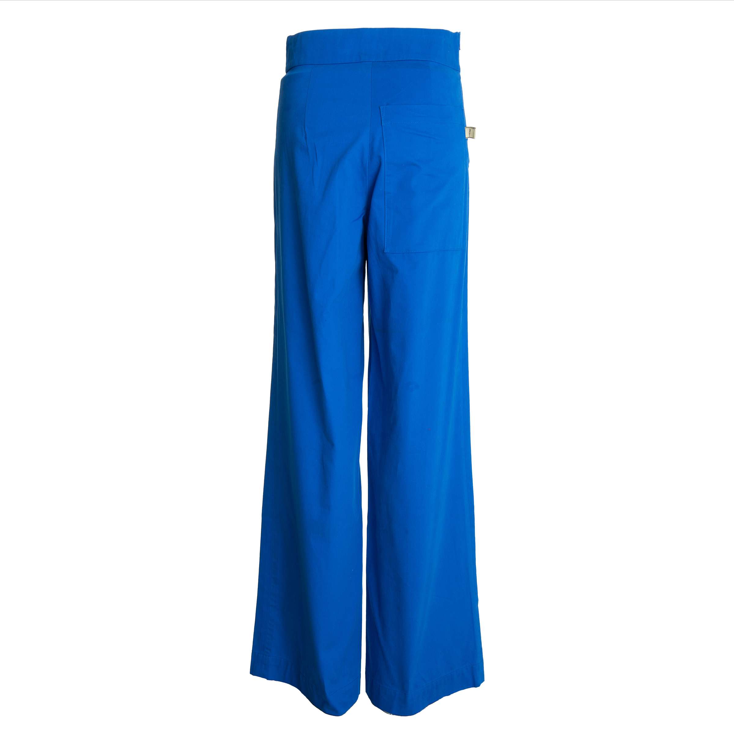 Bright Blue Wide Leg Pants