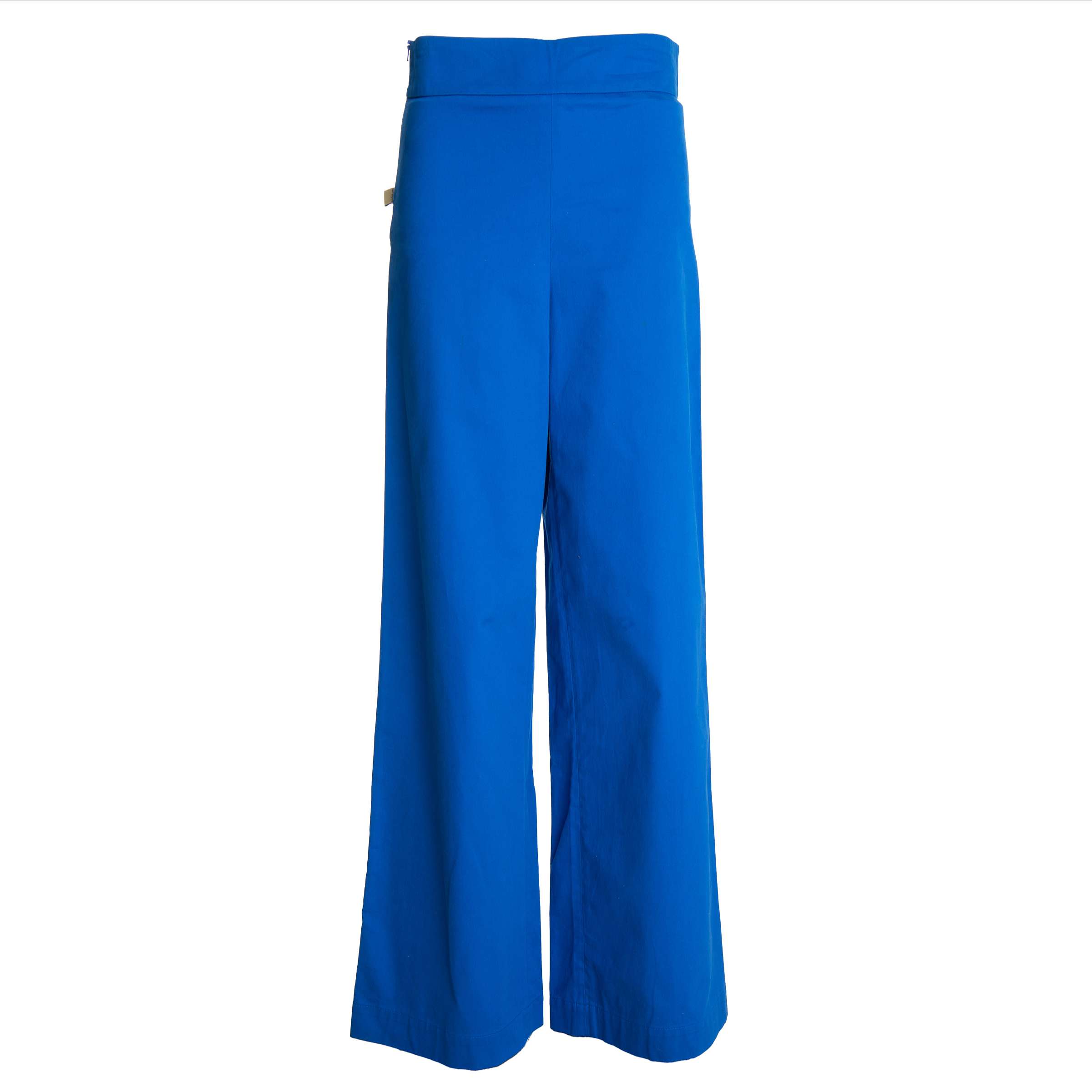Bright Blue Wide Leg Pants