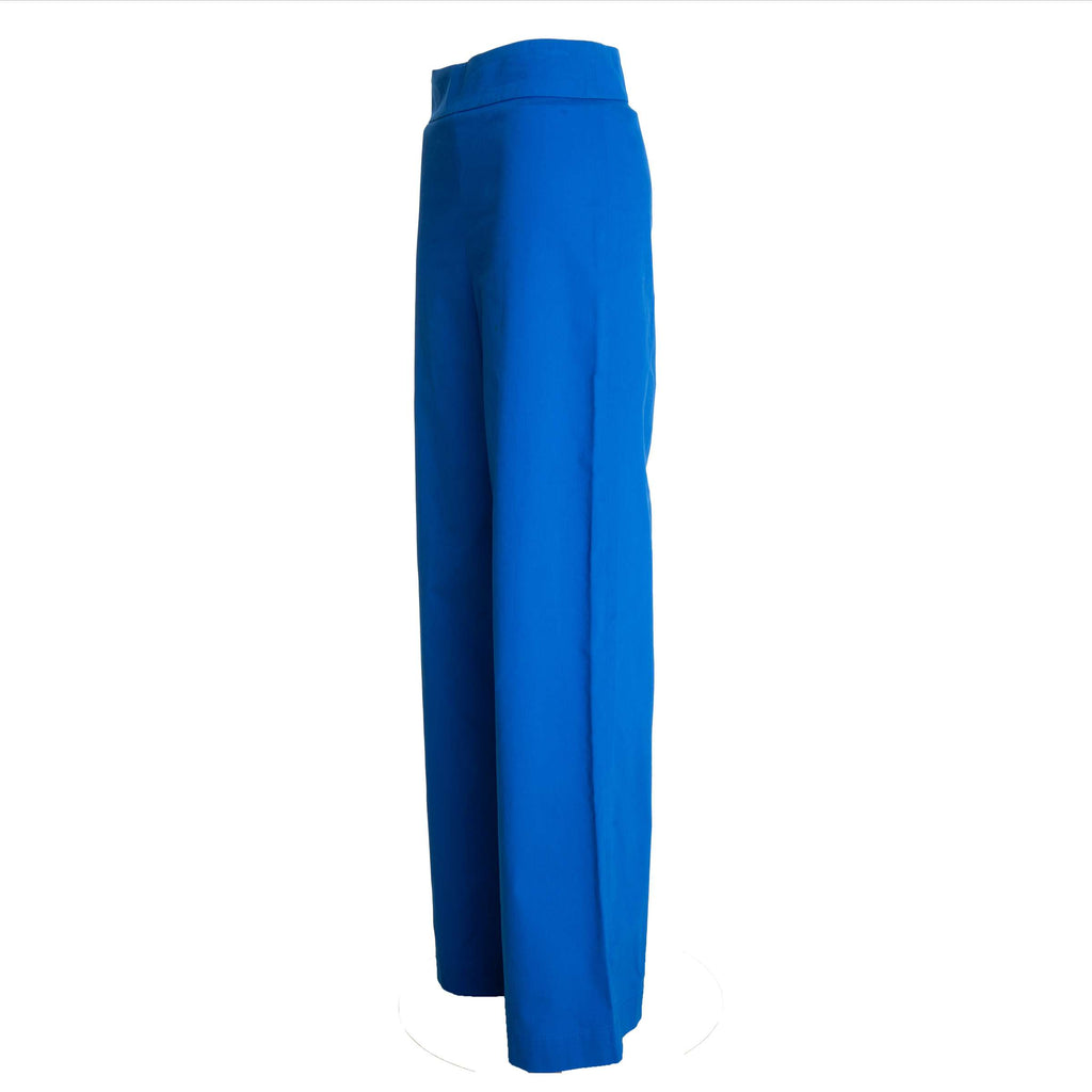 Bright Blue Wide Leg Pants