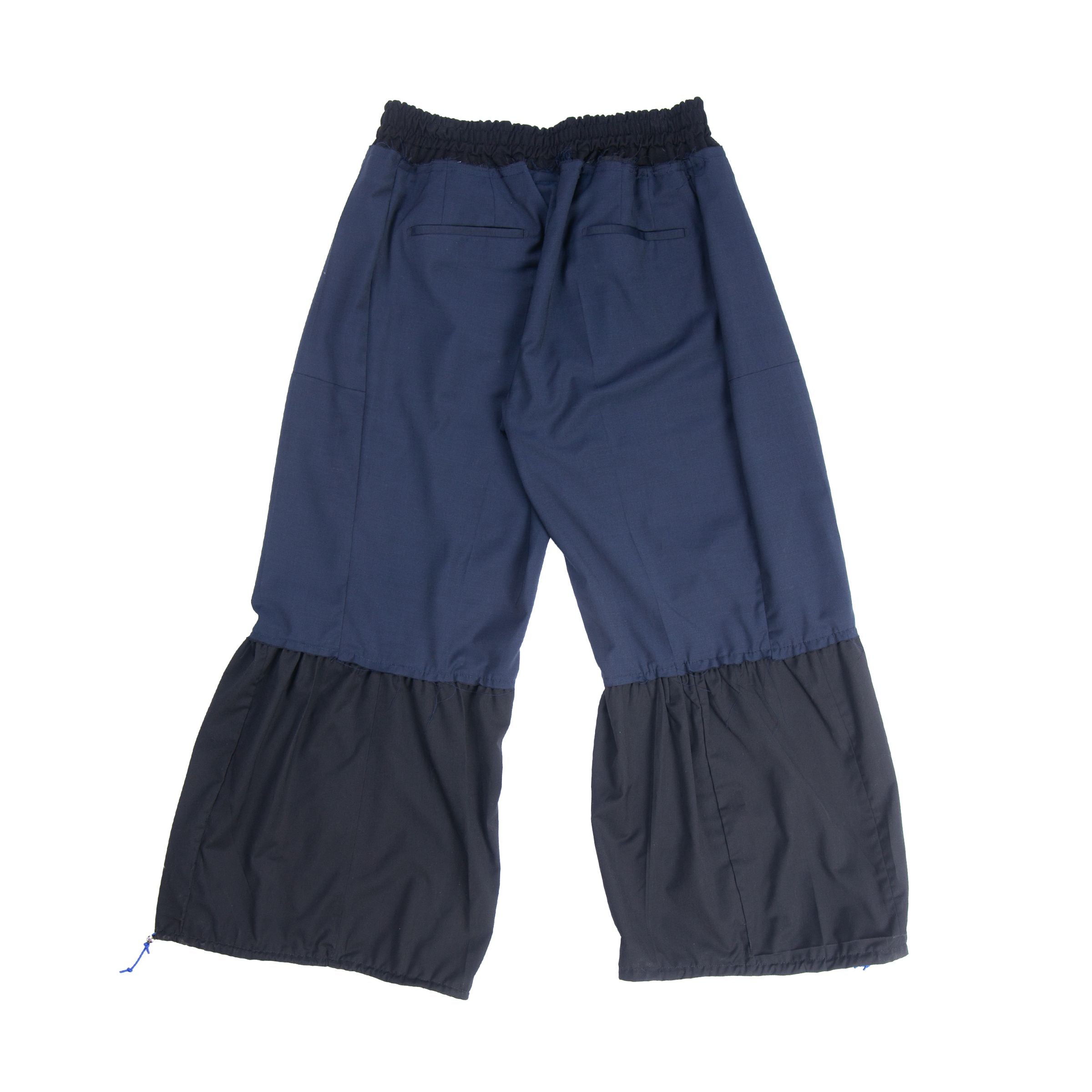 Flog Pants with Elastic Waist