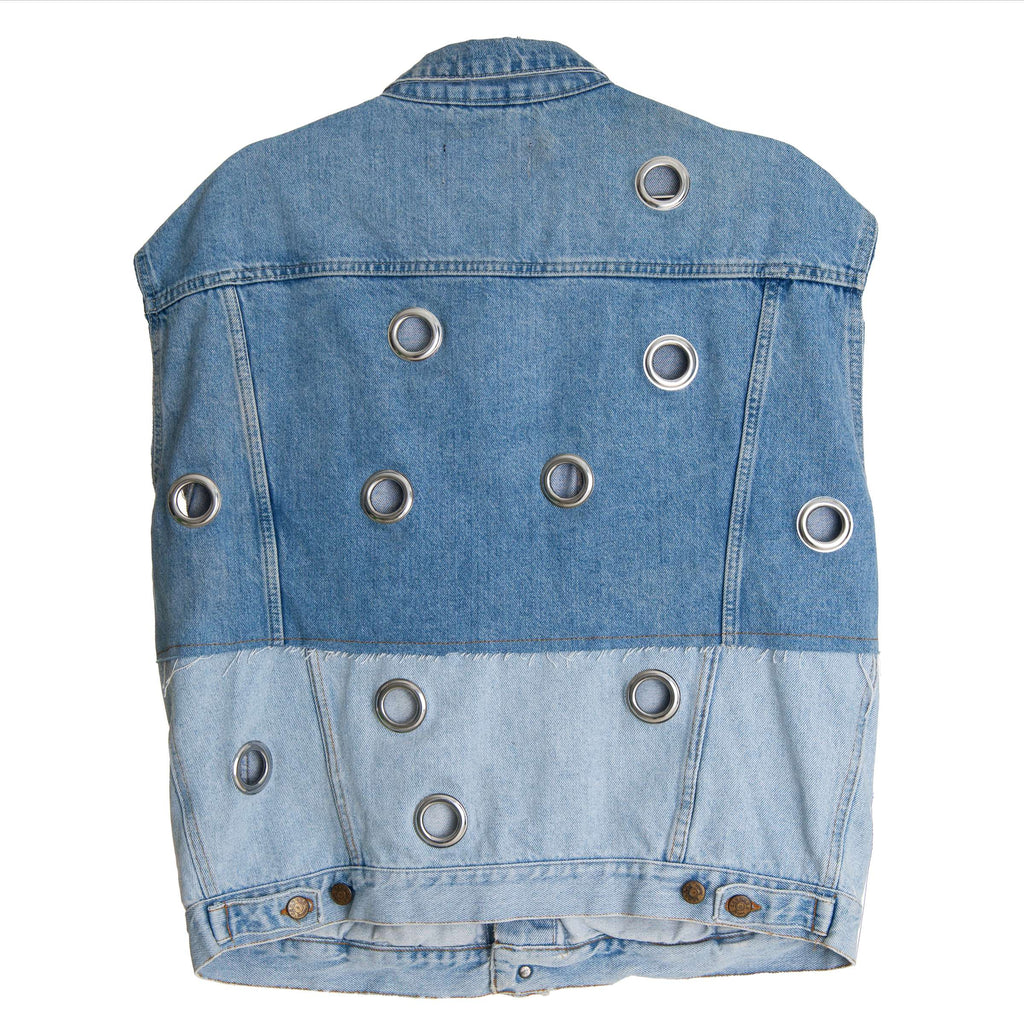 "Sense" Upcycled Denim Vest