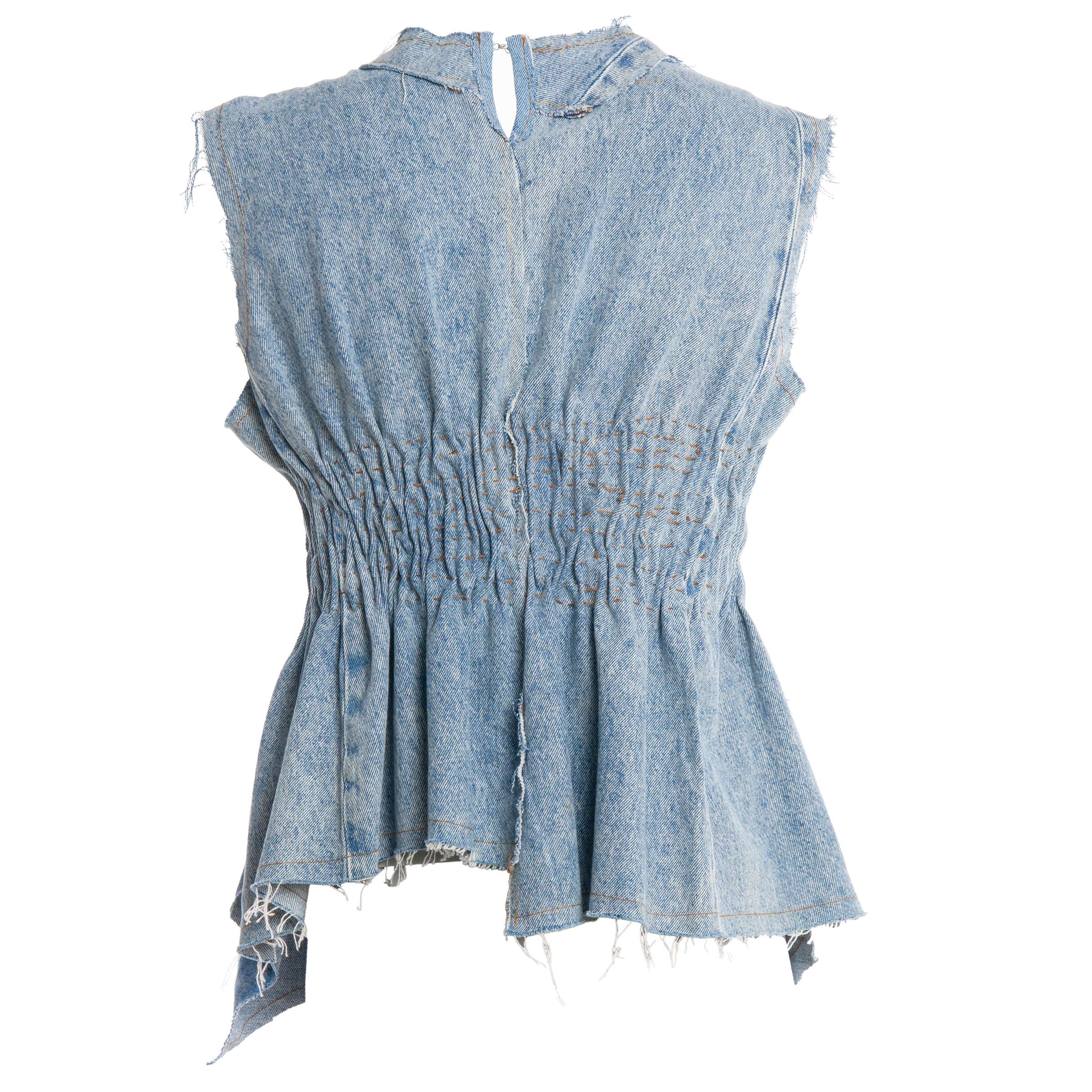 Blue Trace Top