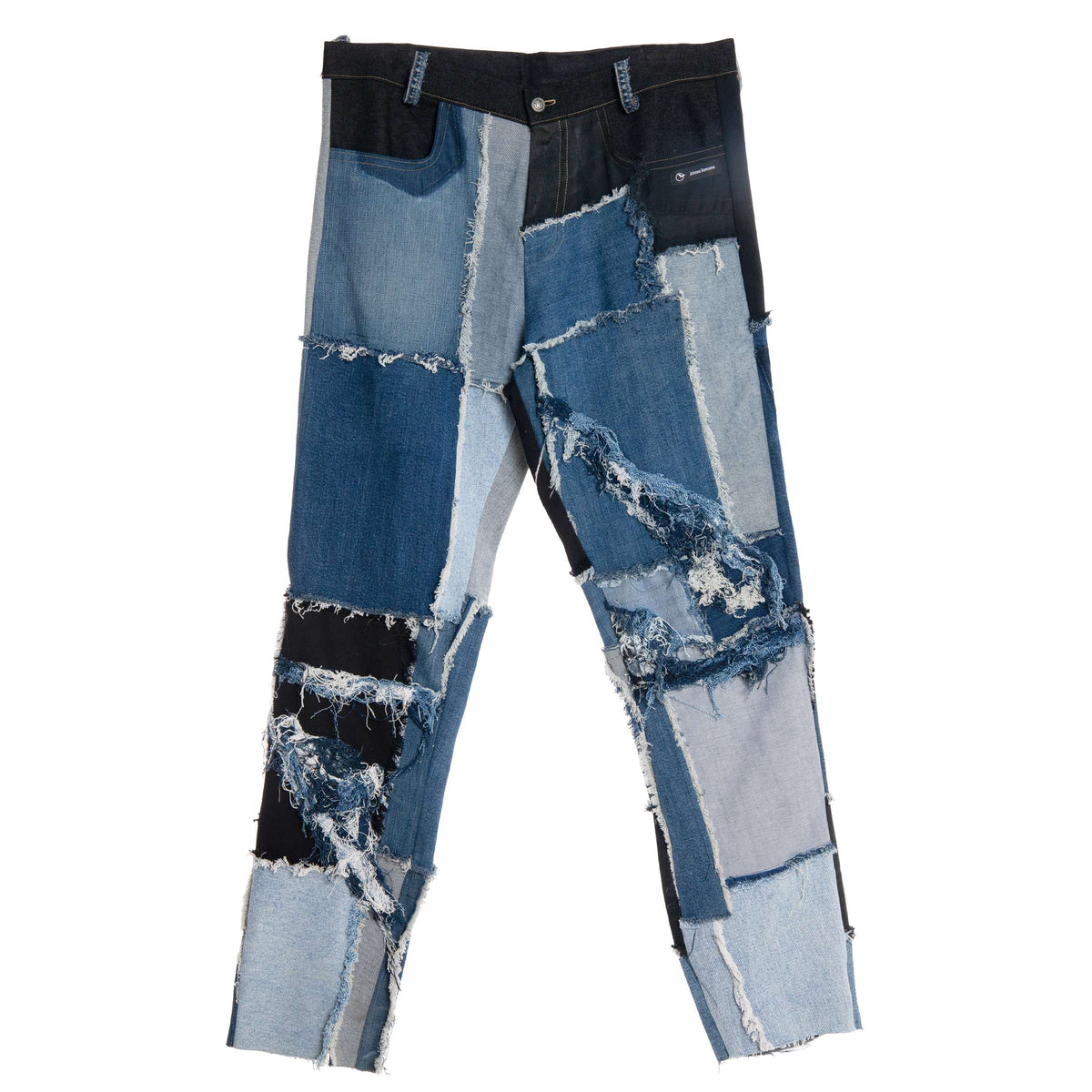 Wrecked Denim Pants