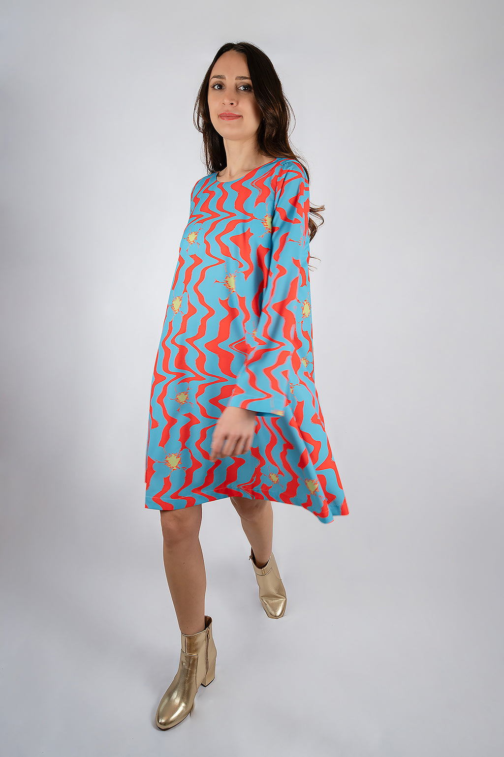 Alba Psychedelic Bloom Dress