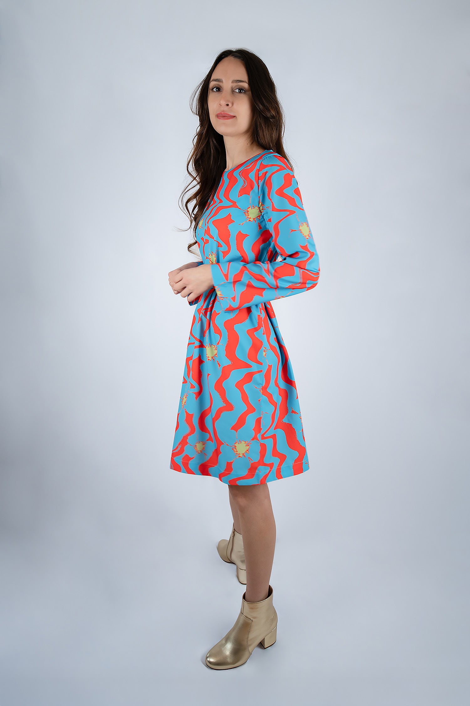 Alba Psychedelic Bloom Dress