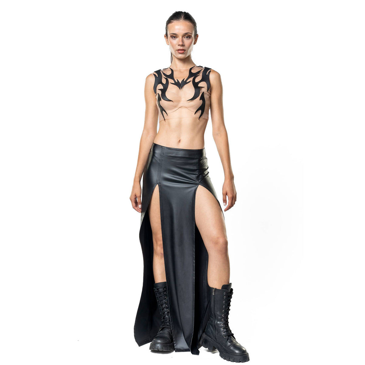 Enair Sheer Tulle Top