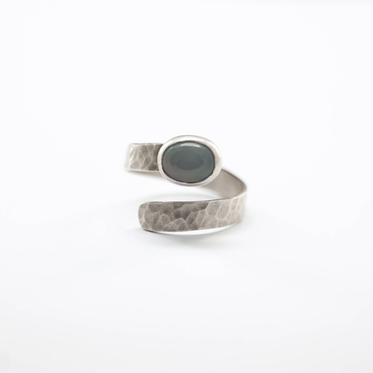 SADE Chrysoprase Ring - Silver