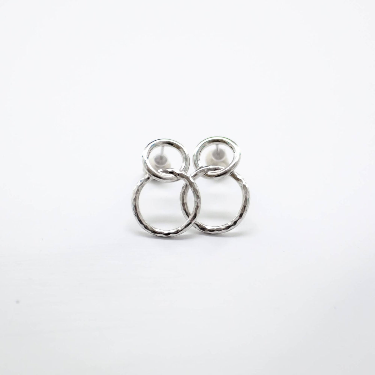 0.O Earrings - Silver