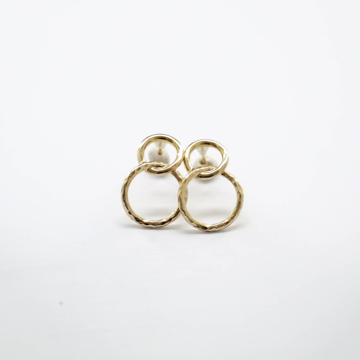 0.O Earrings - Gold