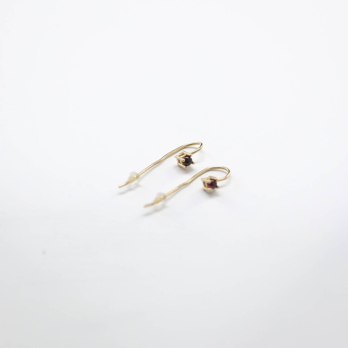 KIBAR Moonstone Earrings - Gold