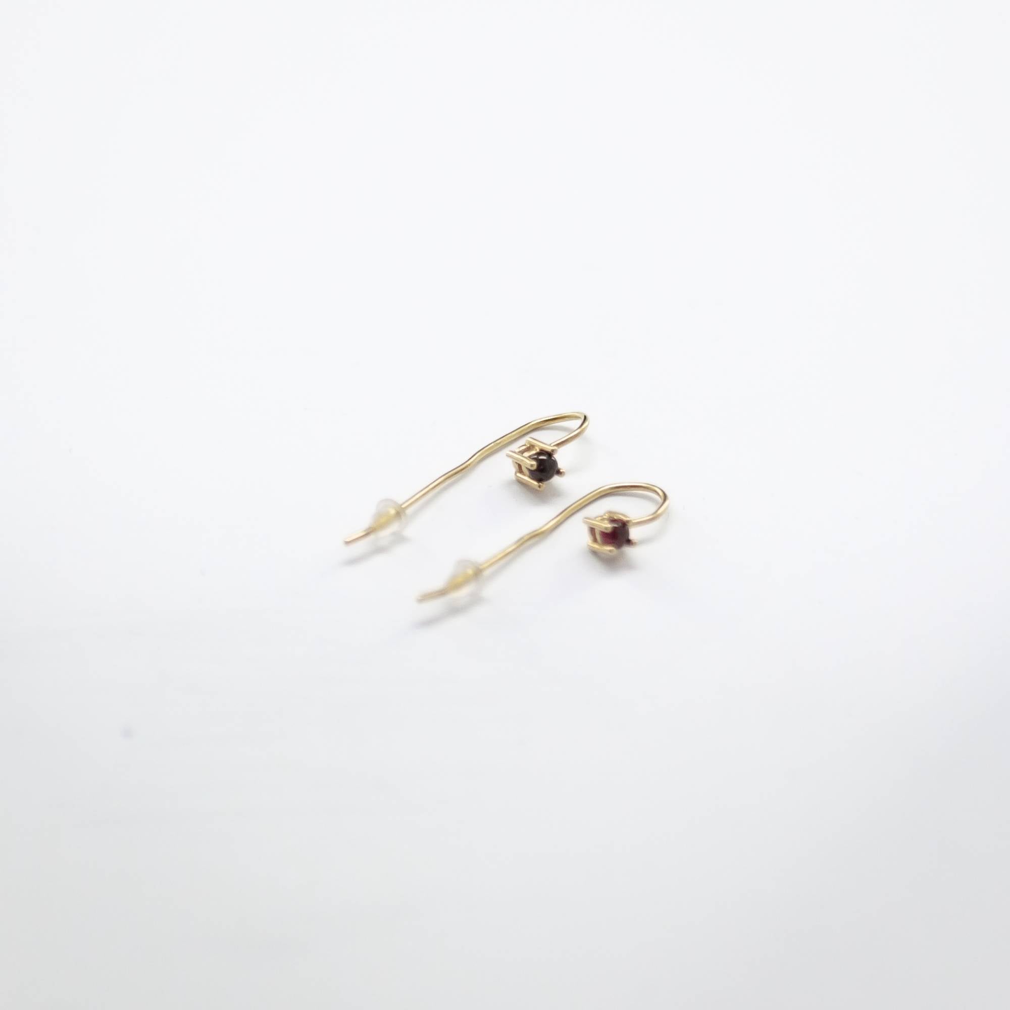 KIBAR Moonstone Earrings - Gold