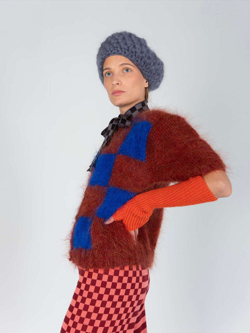 Handmade Mohair Check Shirt