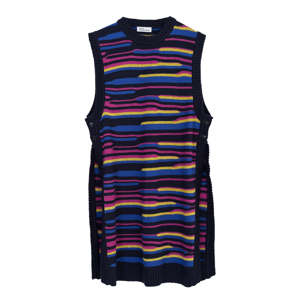 Multicolor Jacquard Slipover