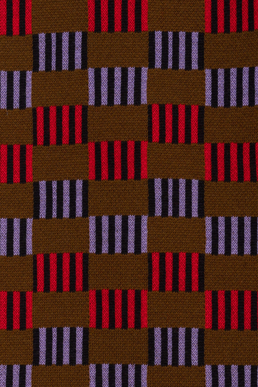 Multicolor Geo Jacquard Pants