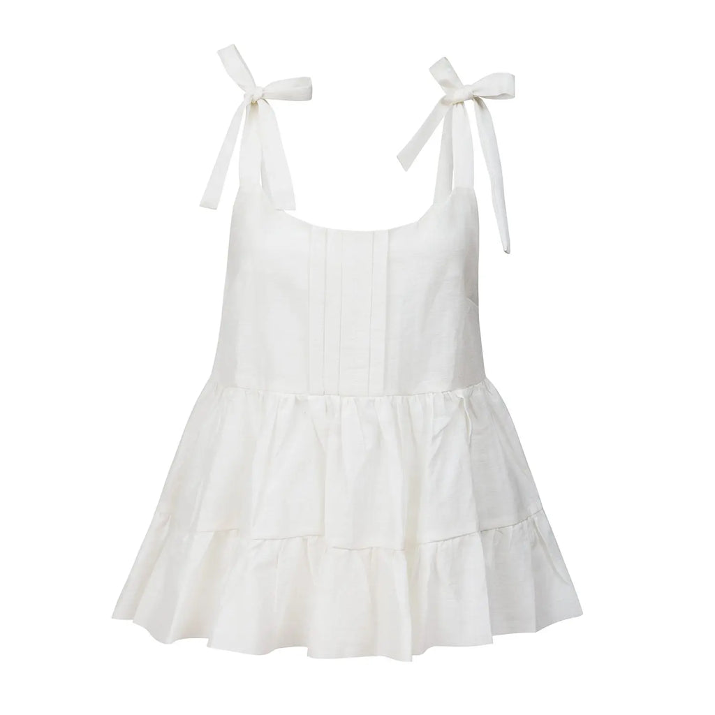 Summer Blouse Ivory