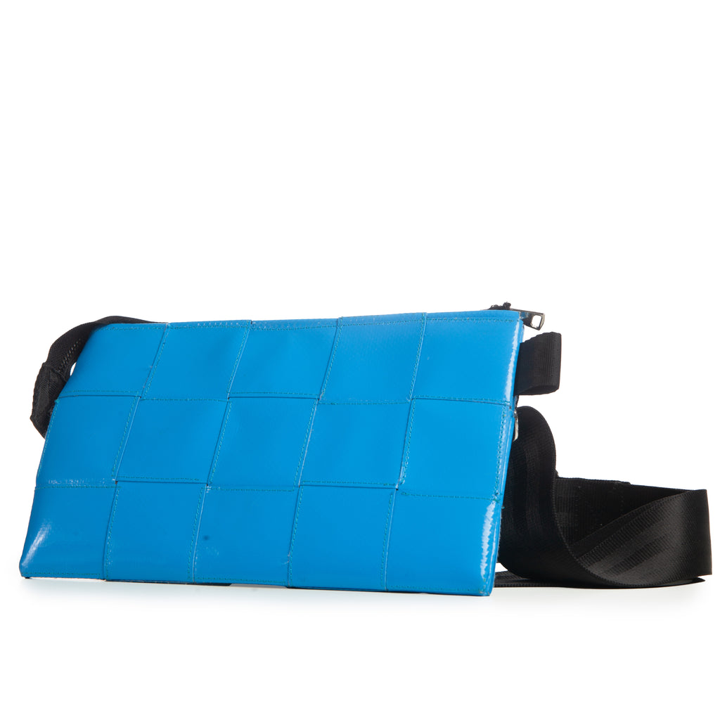 "Edge" Blue Crossbody Punch Bag