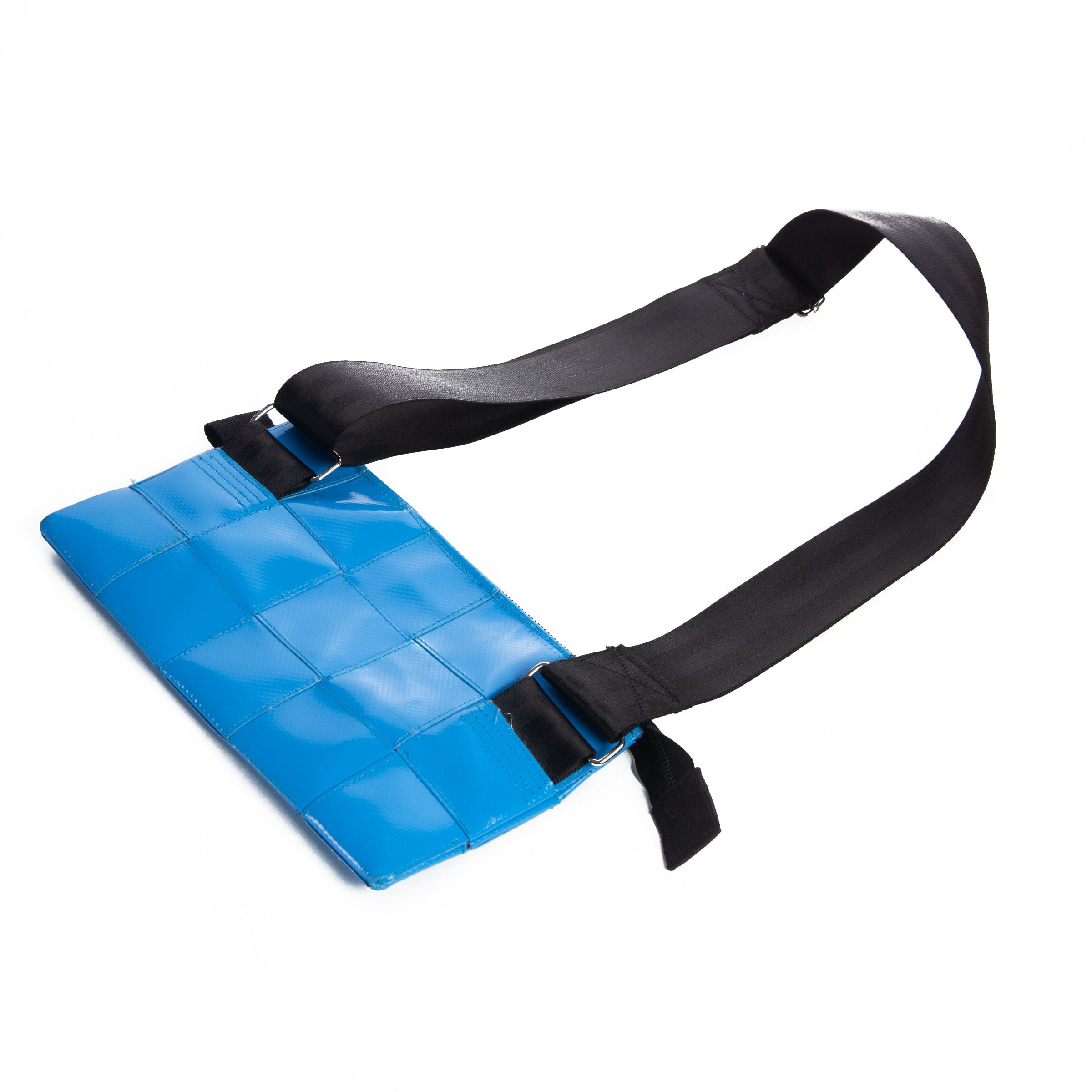 "Edge" Blue Crossbody Punch Bag