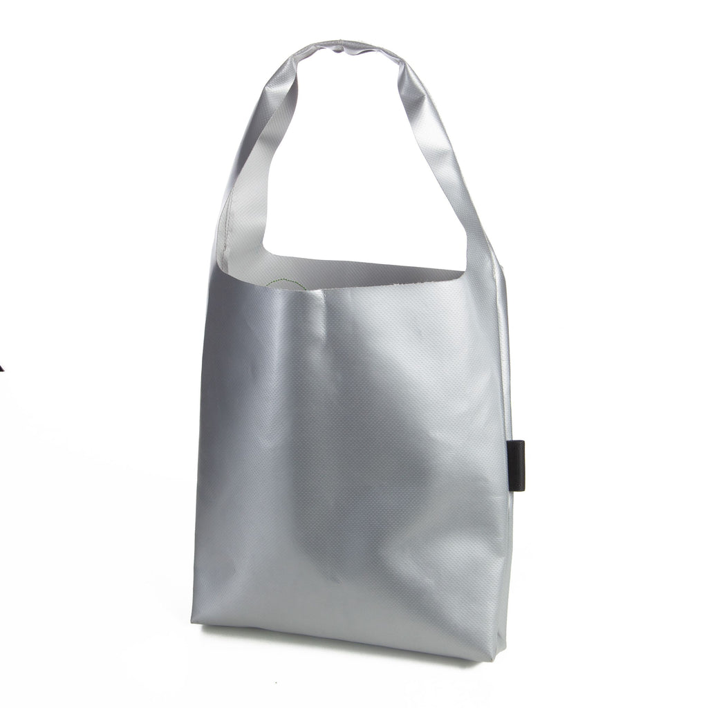 Silver Tote Bag