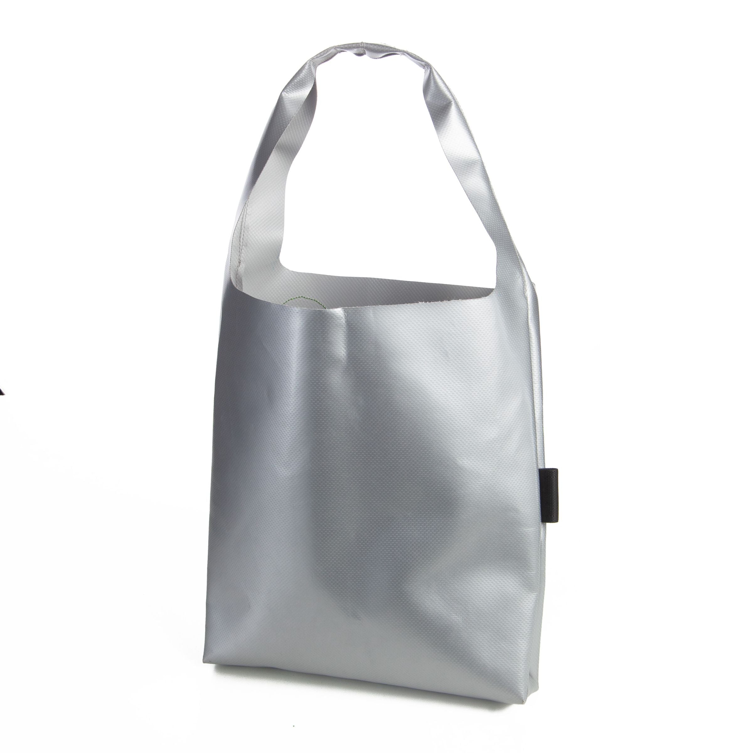 Silver Tote Bag