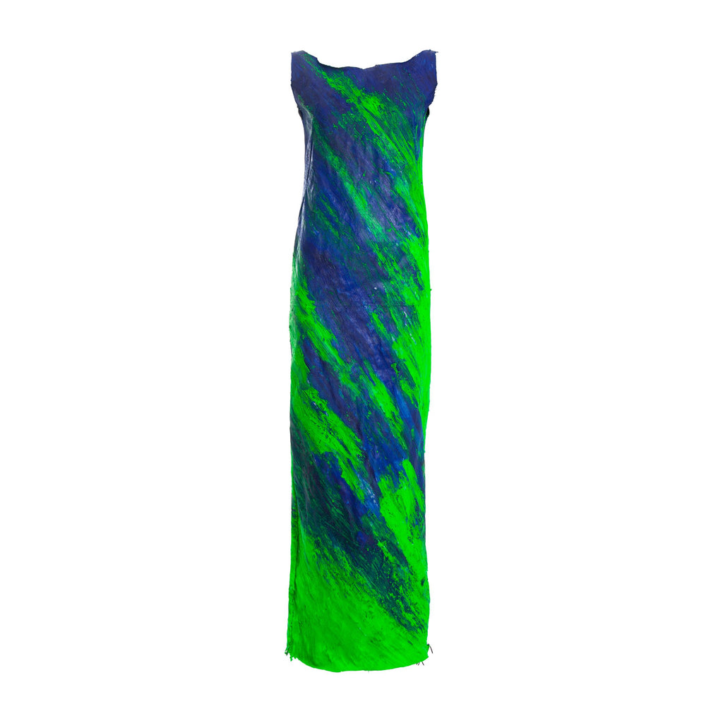 Blue-Green-Neon Dress