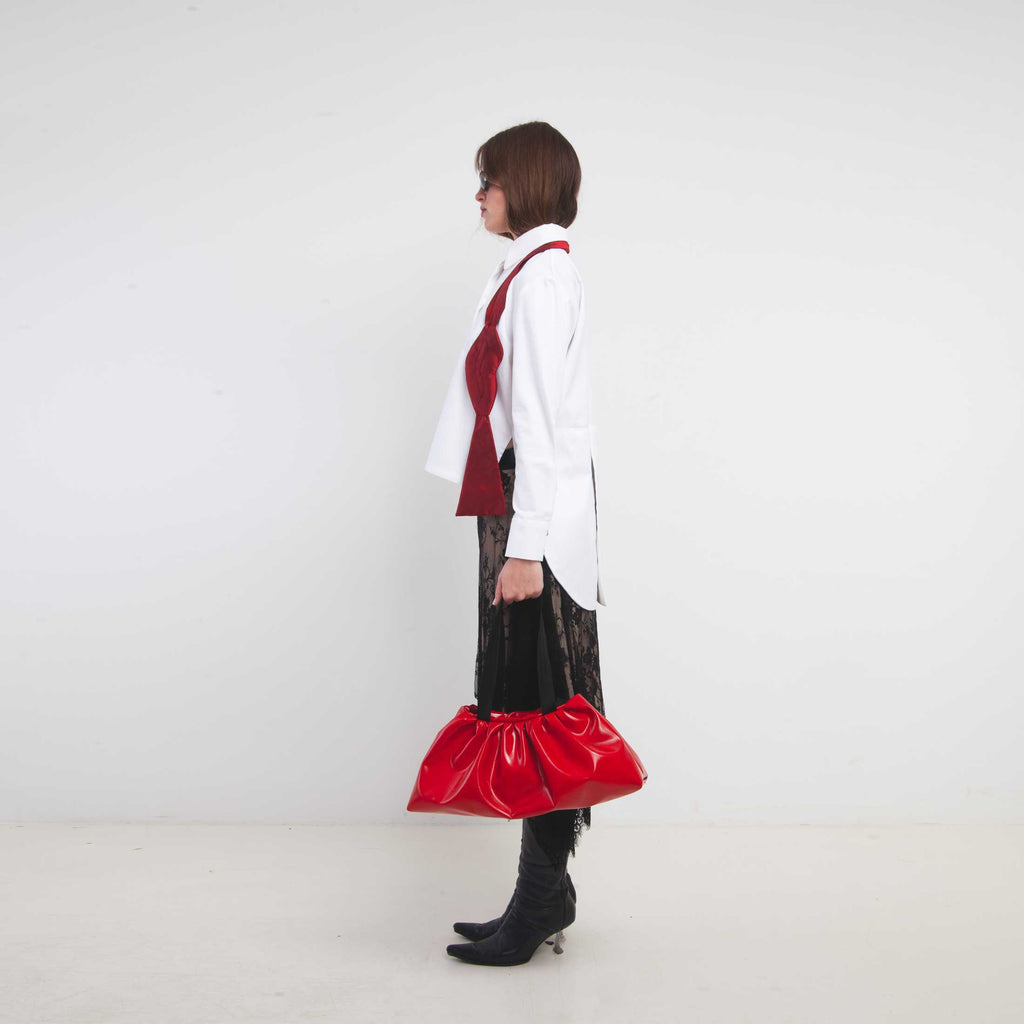 "Never Full" Red Bag