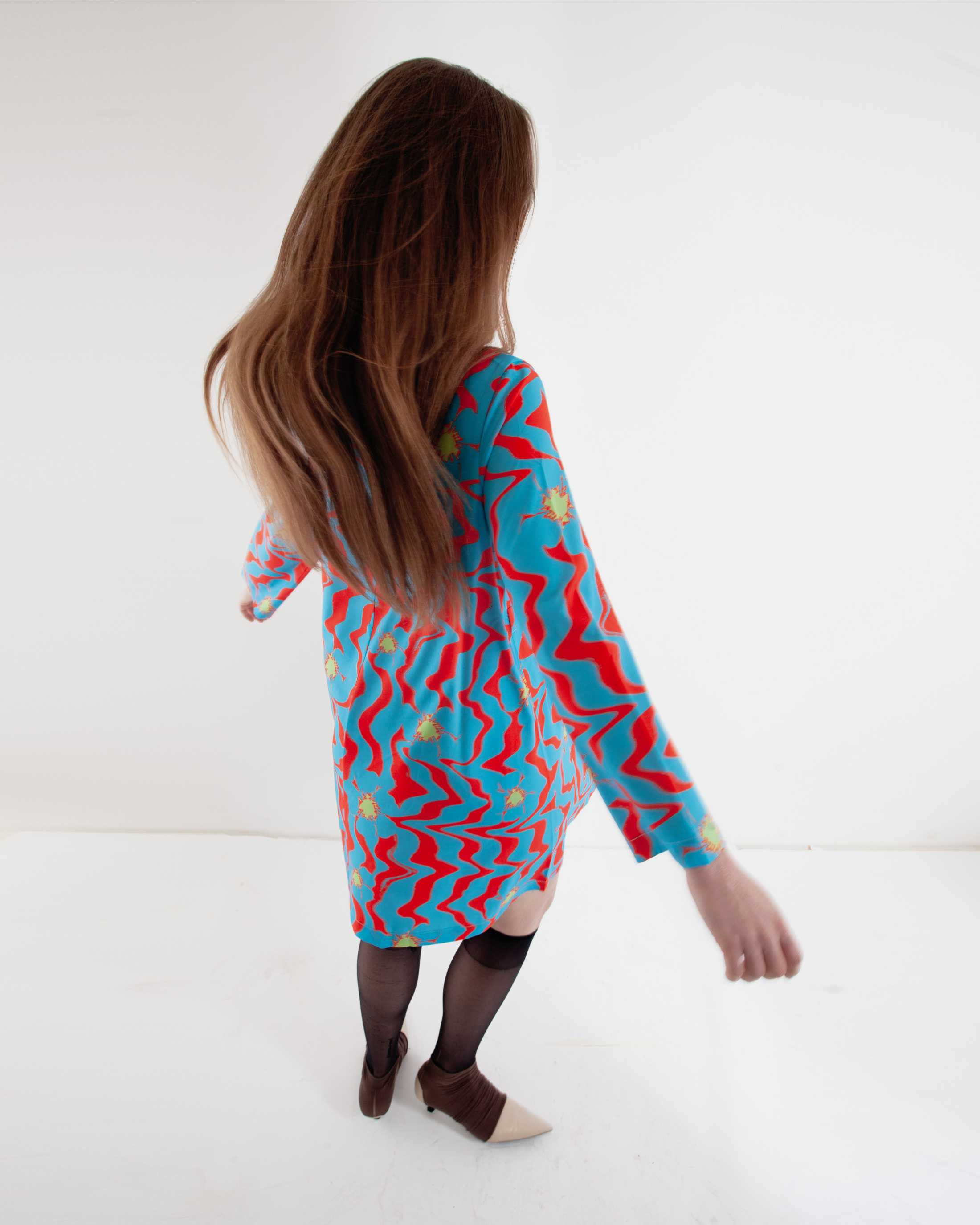 Alba Psychedelic Bloom Dress