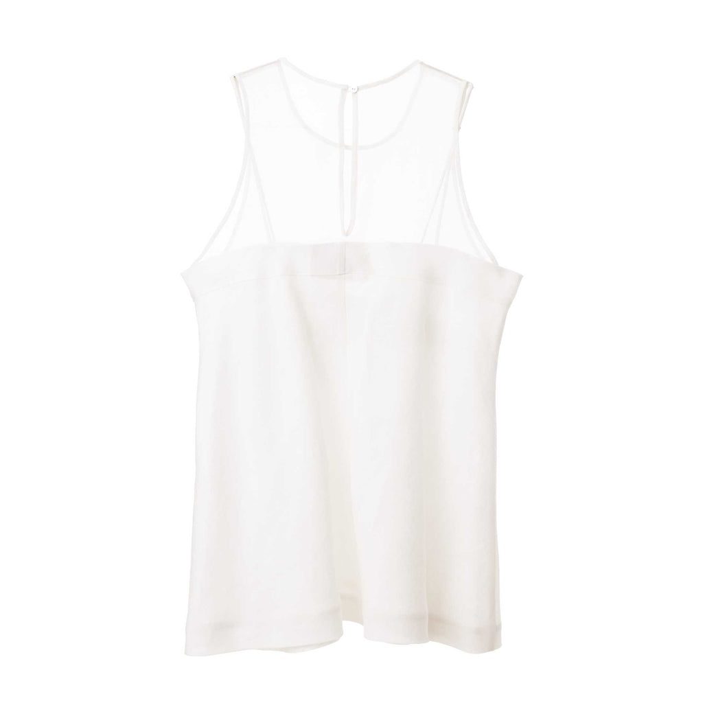 Ivory Linen Top