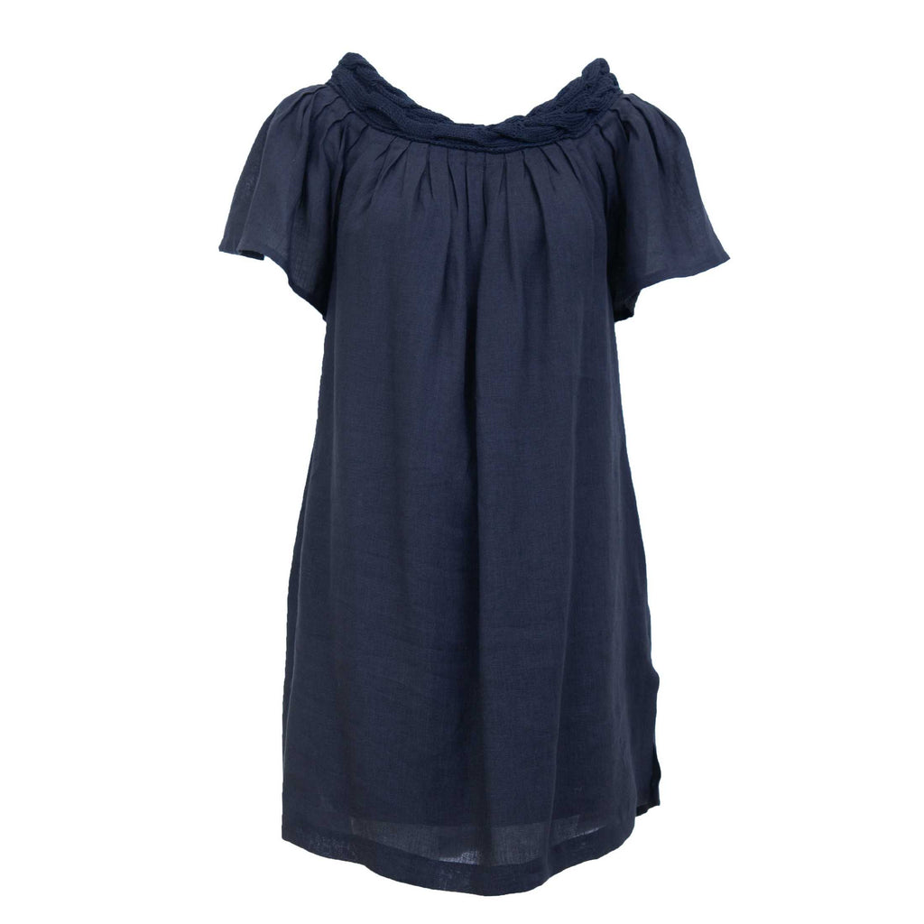 Black Linen Dress
