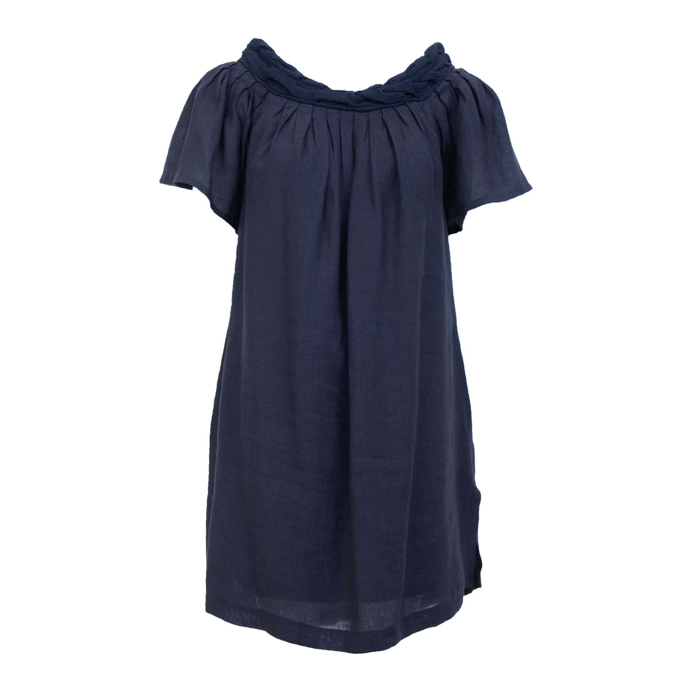 Black Linen Dress