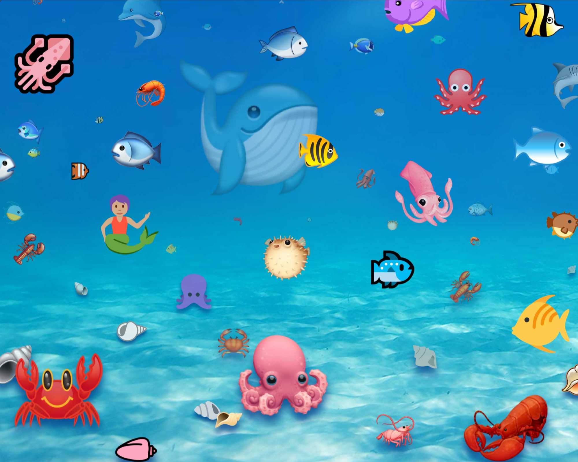 Marine Emojidiversity - Digital Print