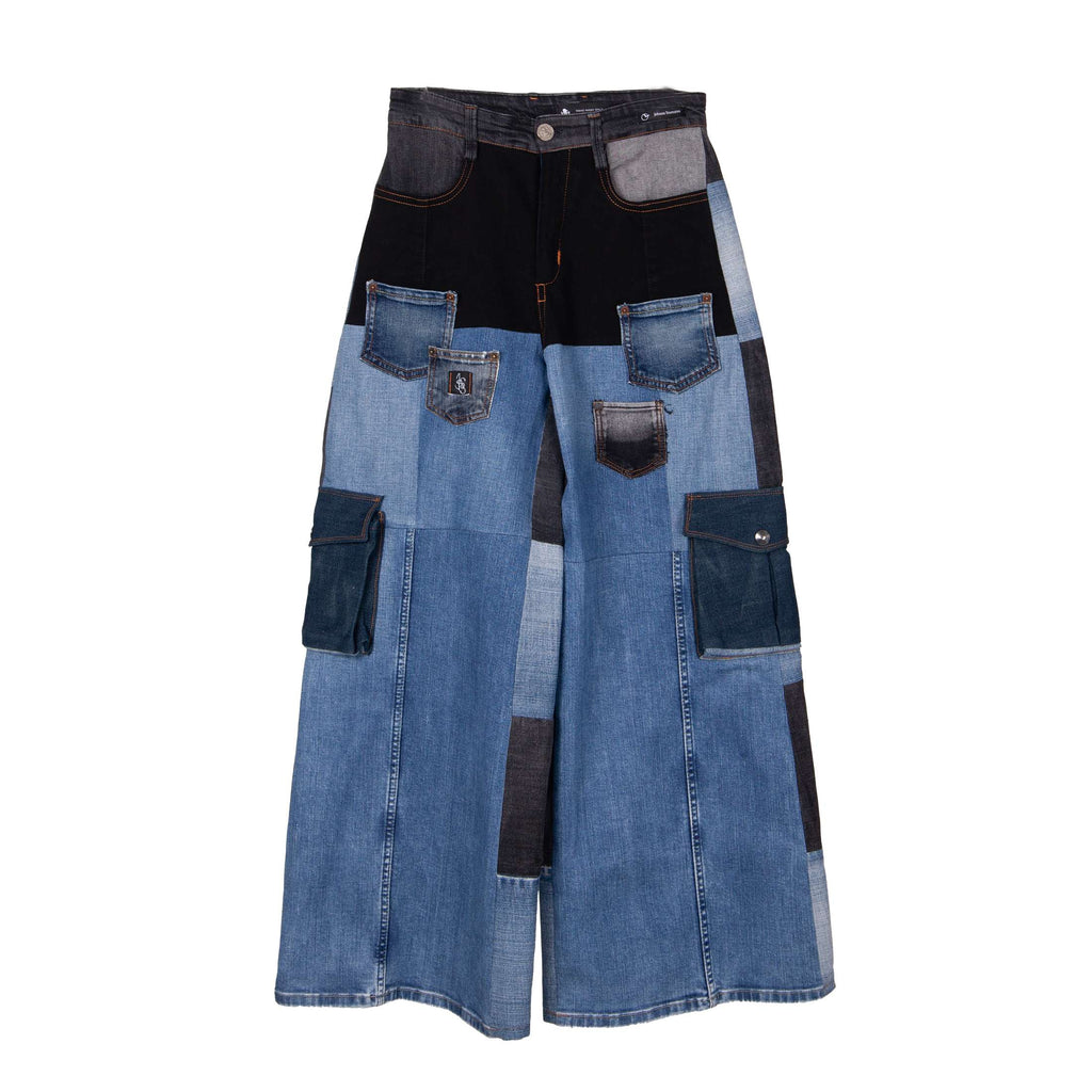 Patchwork Cargo Pants