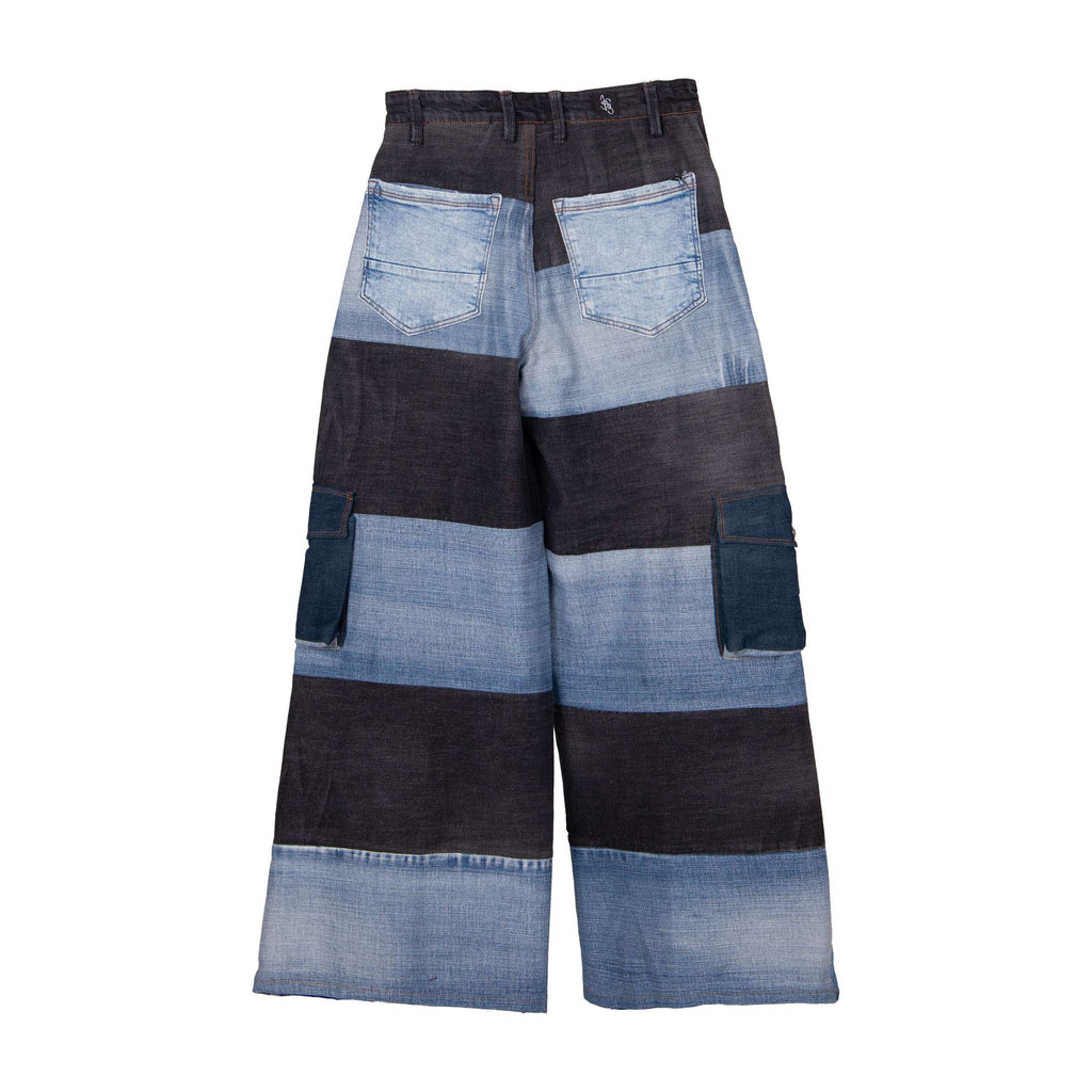 Patchwork Cargo Pants