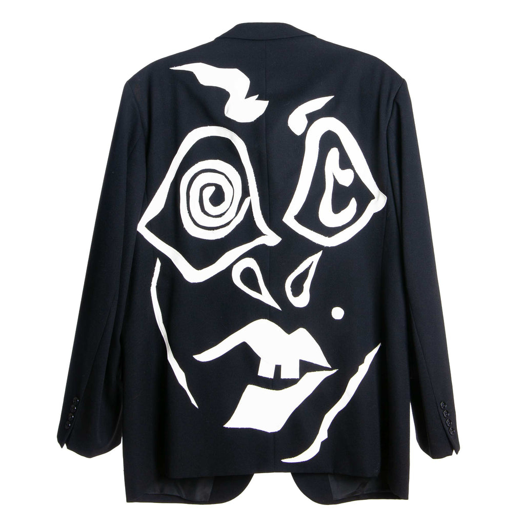 Graphic Appliqué Blazer